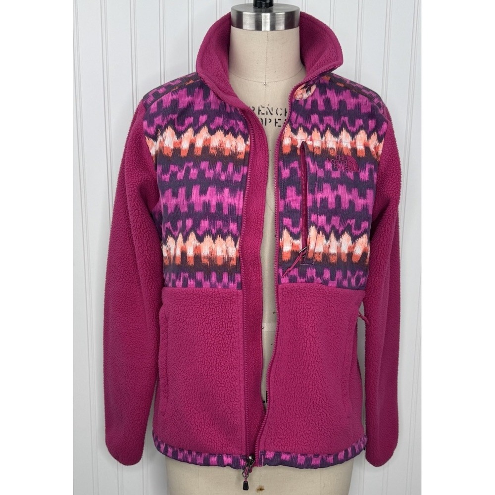 The North Face Denali Patterned Fleece Jacket Size M - Picture 5 of 16